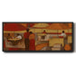 Village Café II - Floater Framed Canvas Print