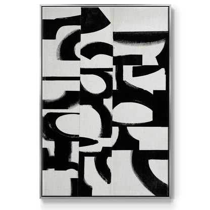 Prosperous Elements V9 - Floater Framed Canvas Print