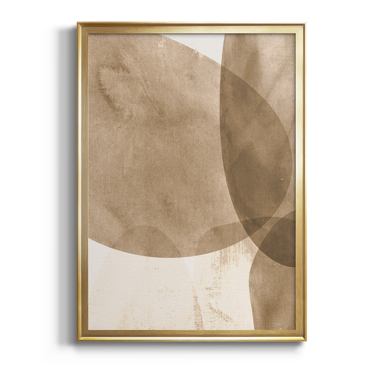 Neutral Object I - Modern Framed Canvas Print