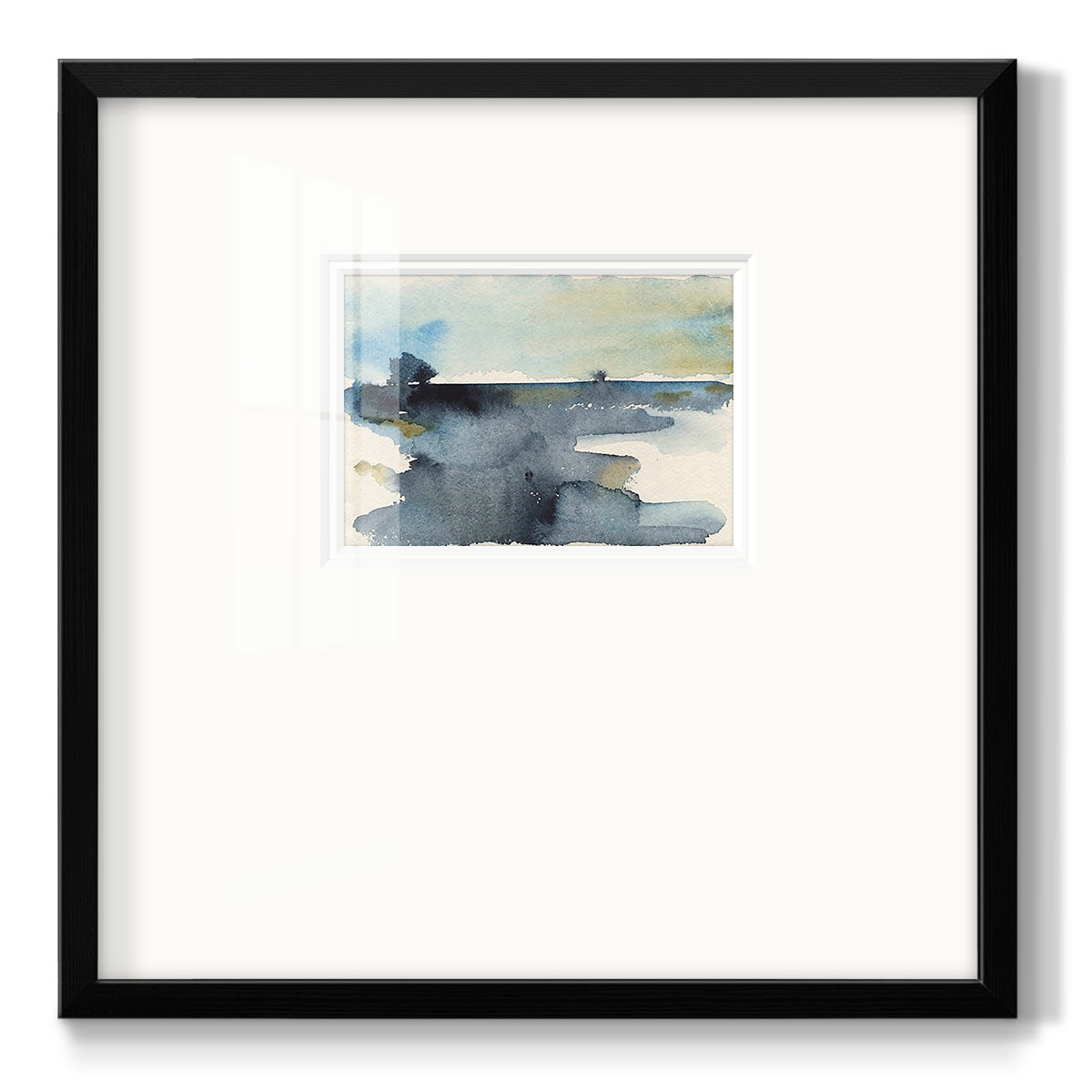 Upheval IV - Double Matboard Framed Print