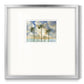 Palms in the Wind - Double Matboard Framed Print