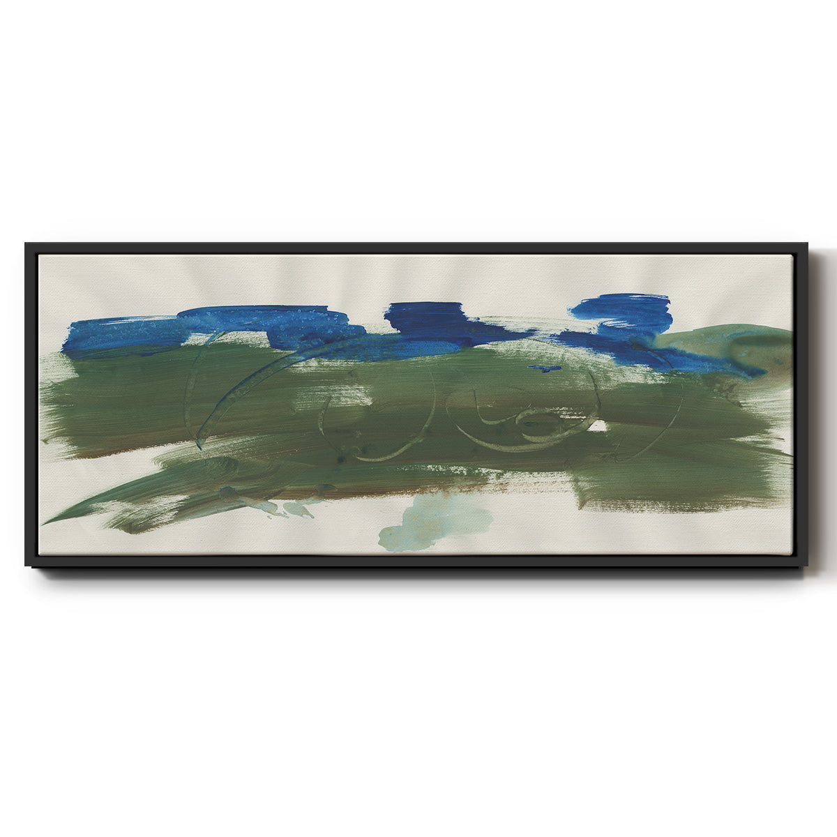 Mirages II - Floater Framed Canvas Print