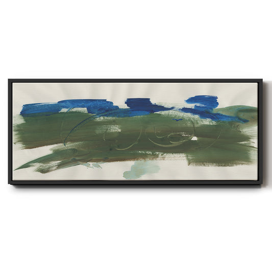 Mirages II - Floater Framed Canvas Print