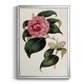 Pink Floral Mix III - Modern Framed Canvas Print