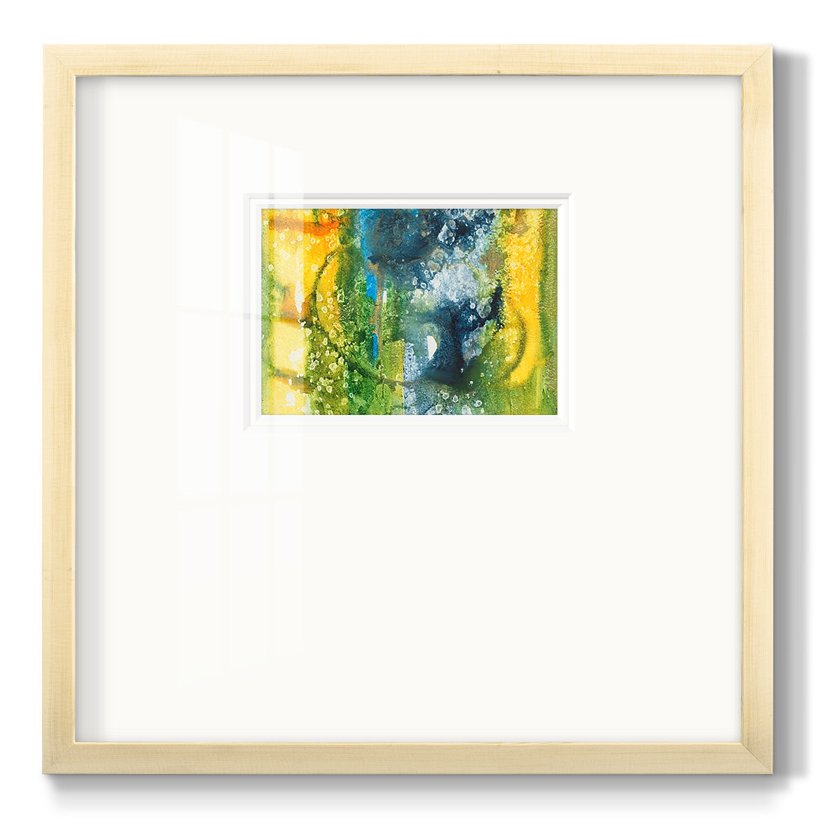 Aquatic Energy III - Double Matboard Framed Print