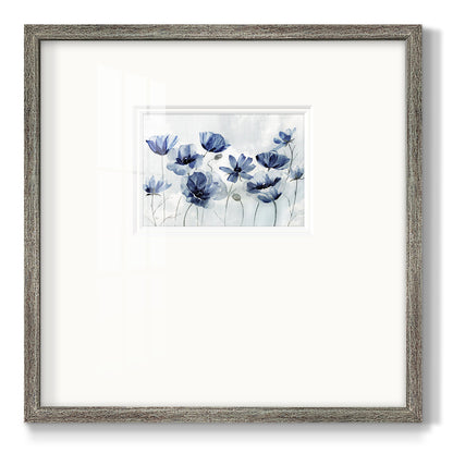 Indigo Spring Awakening Premium Framed Print Double Matboard