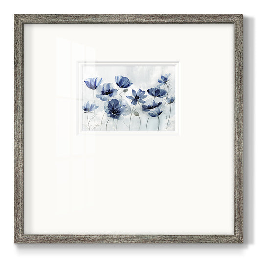 Indigo Spring Awakening Premium Framed Print Double Matboard