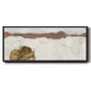 Winter Medallion I - Floater Framed Canvas Print