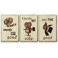 Morning Routine IV - Floater Framed Canvas Set