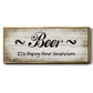 Beer Happy Hour - Floater Framed Canvas Print