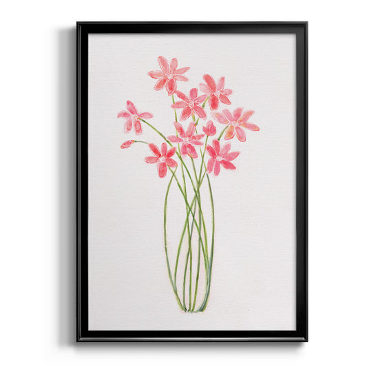 Intertwined Bouquet II - Modern Framed Canvas Print