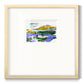 Silent Mountain VI - Double Matboard Framed Print