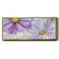 Frozen Floral II - Floater Framed Canvas Print