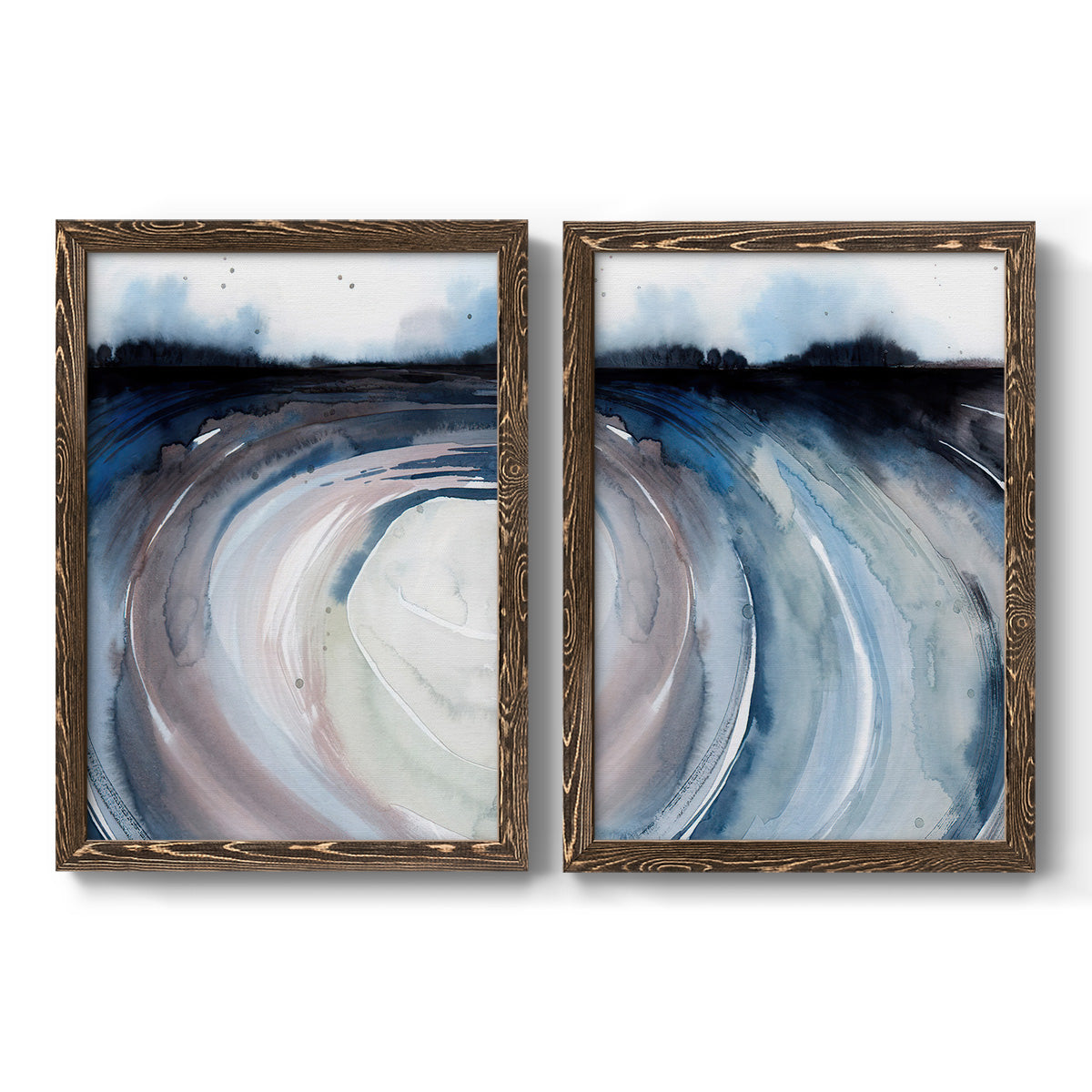 Geode Valley I - Premium Framed Canvas - Ready to Hang