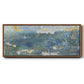 Sparkling Sea I - Floater Framed Canvas Print