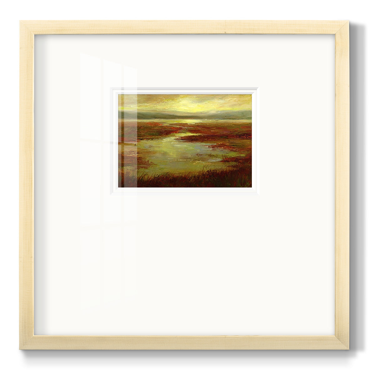 Coastal Views V - Double Matboard Framed Print