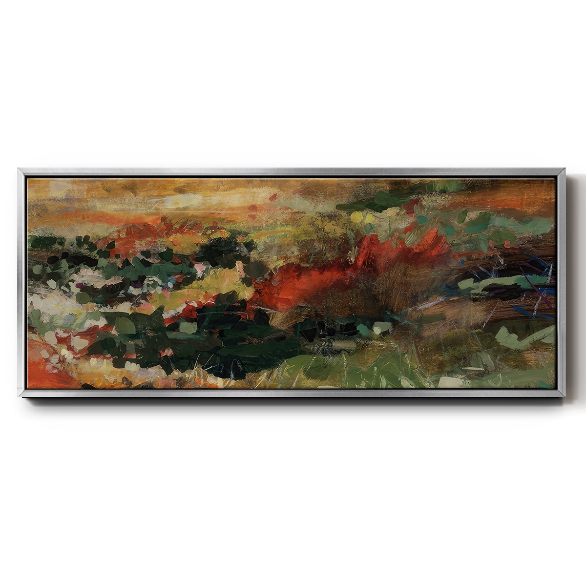 Out in Nature  - Floater Framed Canvas Print
