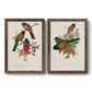 Elegant Trogons IX - Premium Framed Canvas 2 Piece Set - Ready to Hang