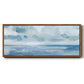 Calm Seascape I - Floater Framed Canvas Print