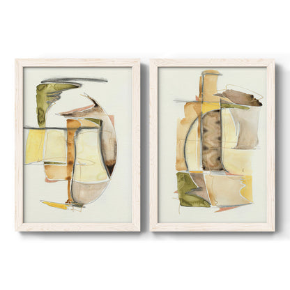 Brown Sugar I - Premium Framed Canvas 2 Piece Set - Ready to Hang