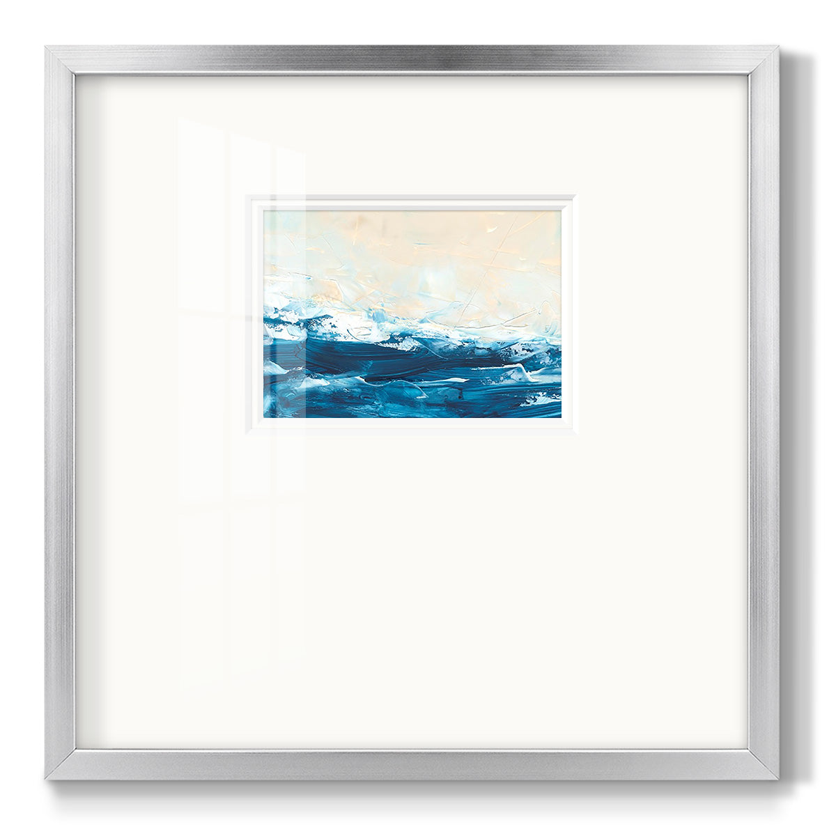 Wave after Wave III - Double Matboard Framed Print