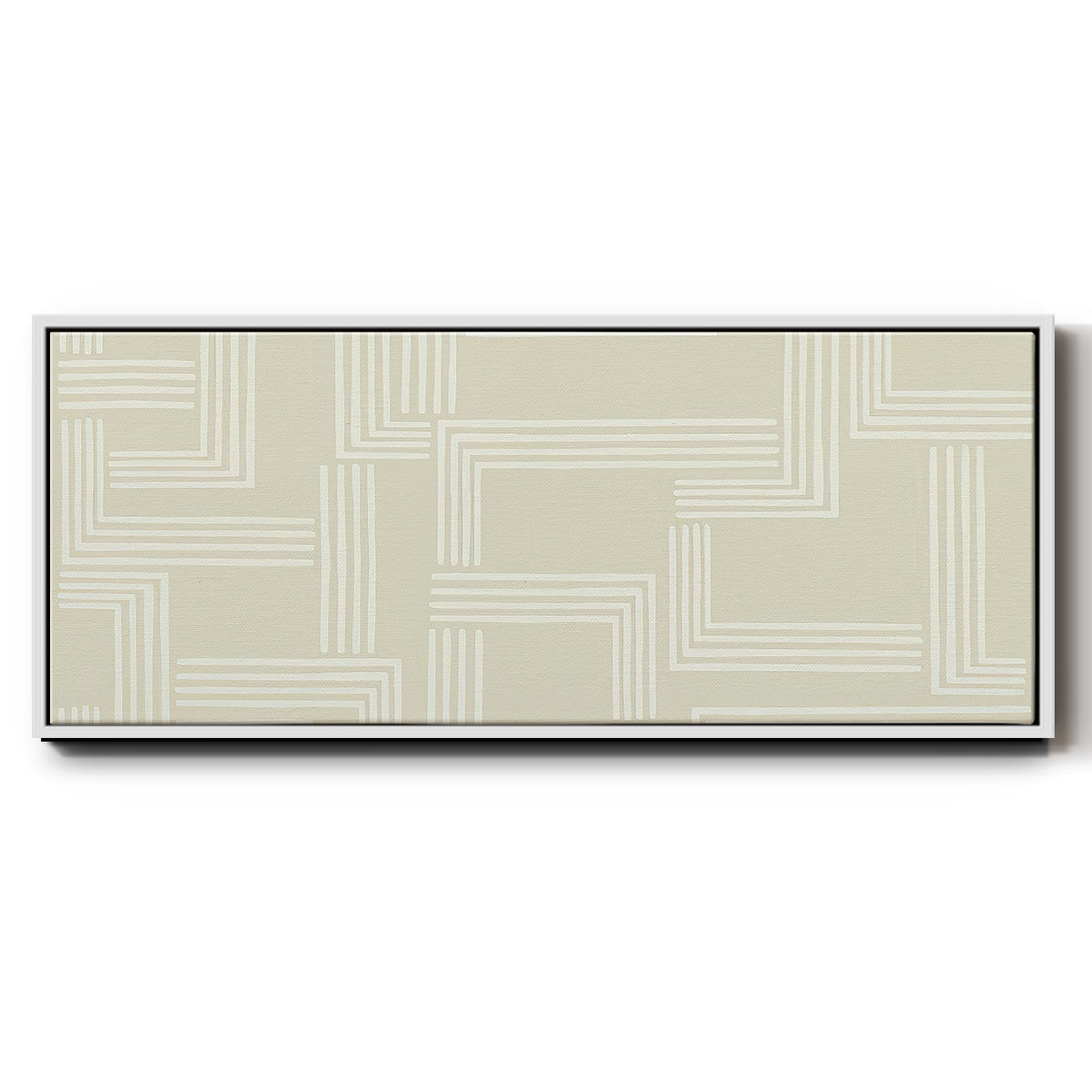 Roll Crossing IV - Floater Framed Canvas Print