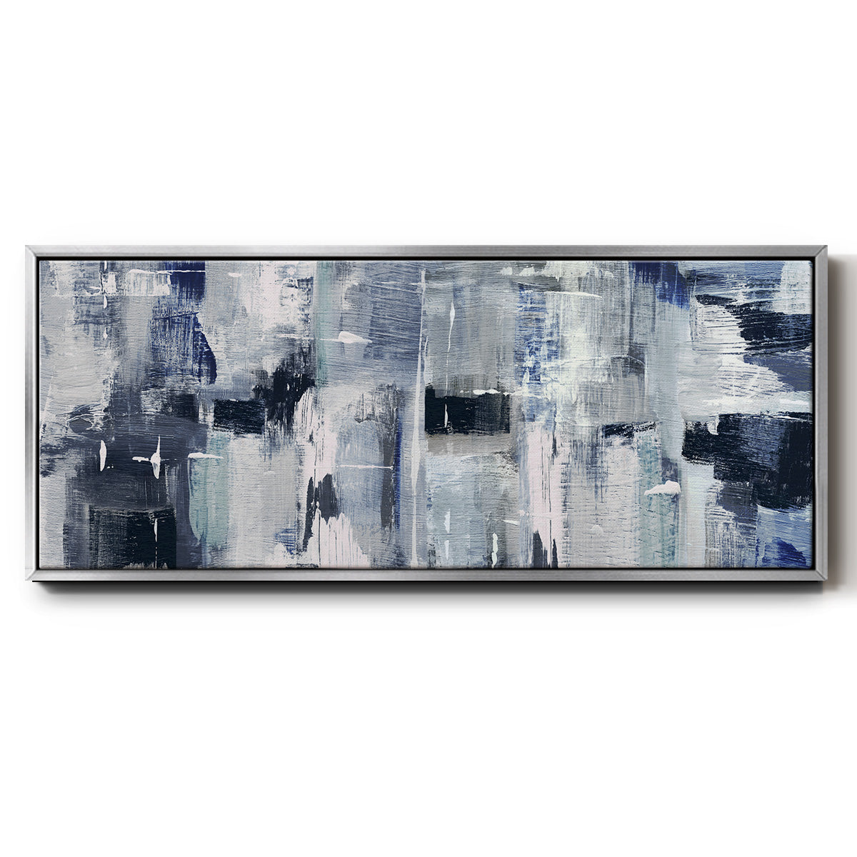 Spring Mountains - Floater Framed Canvas Print