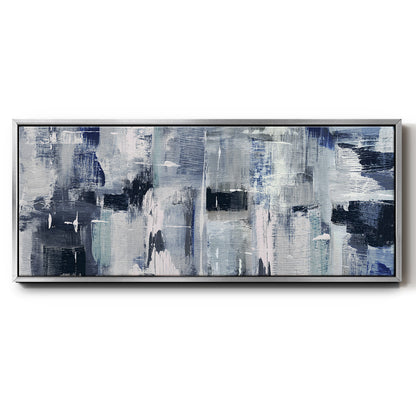 Spring Mountains - Floater Framed Canvas Print