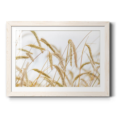 Wheat - Barnwood Framed Art Print