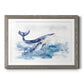 Beautiful Breach - Barnwood Framed Art Print