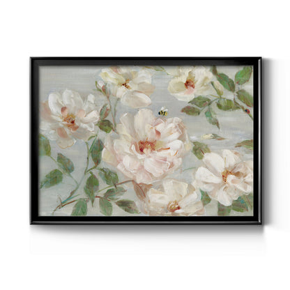 Summer Serenade - Modern Framed Canvas Print