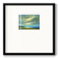 Coastal Views I - Double Matboard Framed Print