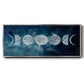 Moon Phases - Floater Framed Canvas Print