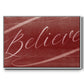 Believe - Floater Framed Canvas Print