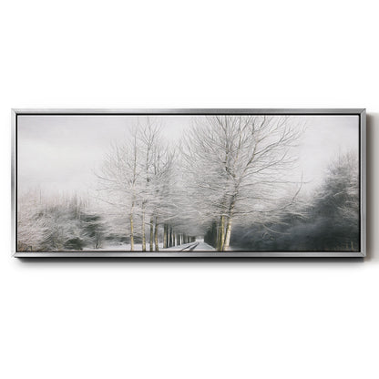 Winter is Here to Stay - Floater Framed Canvas Print