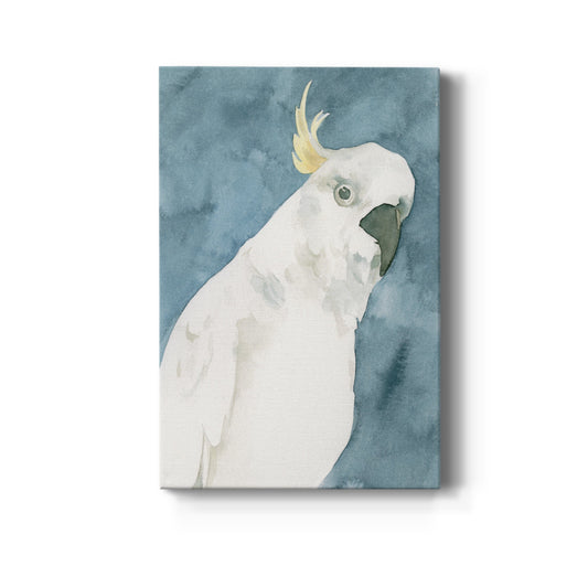 Cockatoo Portrait I Premium Gallery Wrapped Canvas - Ready to Hang