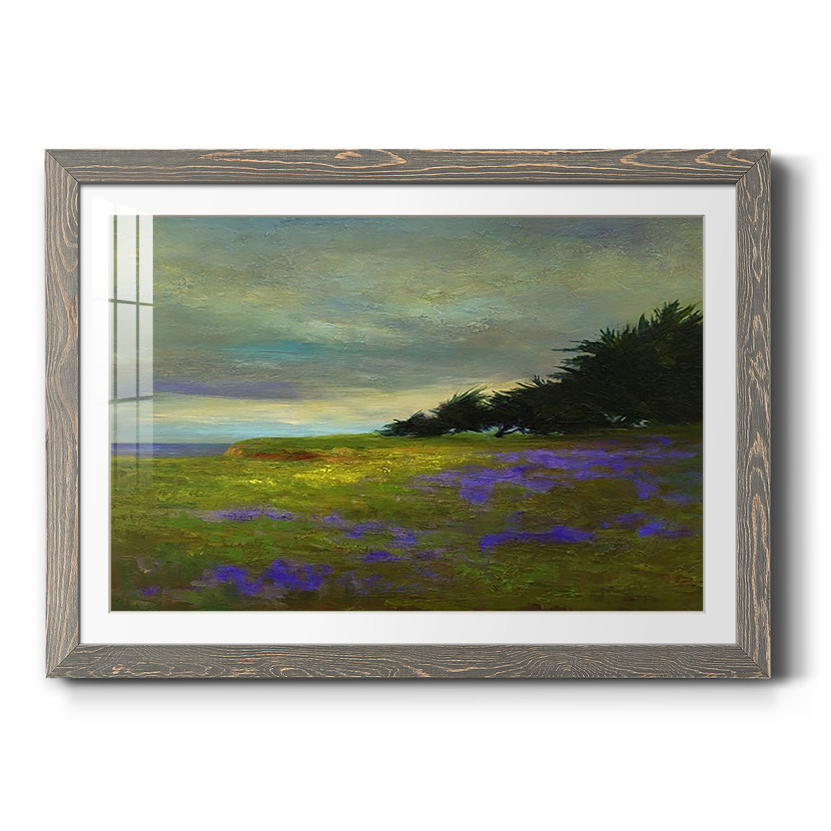 Coastal Views VI - Barnwood Framed Art Print