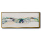 Abstract Mountain Range - Floater Framed Canvas Print