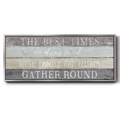 Best Times - Floater Framed Canvas Print