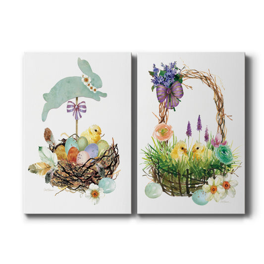 Bunny Hop Premium Gallery Wrapped Canvas - Ready to Hang