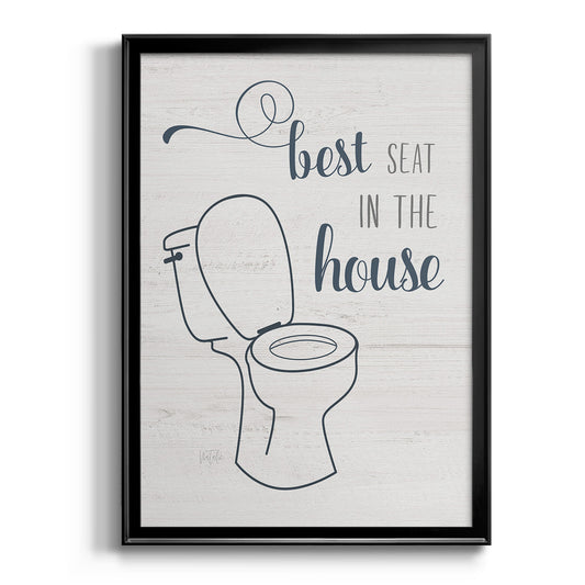 Best Seat - Modern Framed Canvas Print