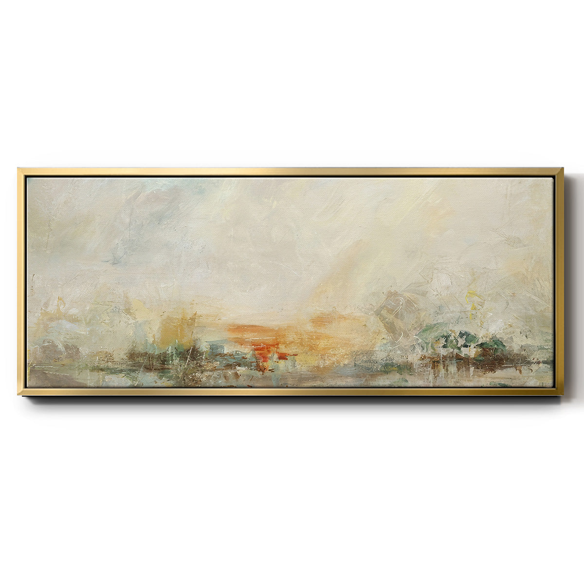 Old Masters World - Floater Framed Canvas Print