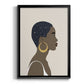 Heavenly Hair IV - Modern Framed Canvas Print