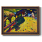 Houses at Murnau - Ornate Framed Canvas Print