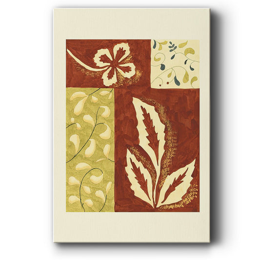 Festive Floral I - Canvas Art Print