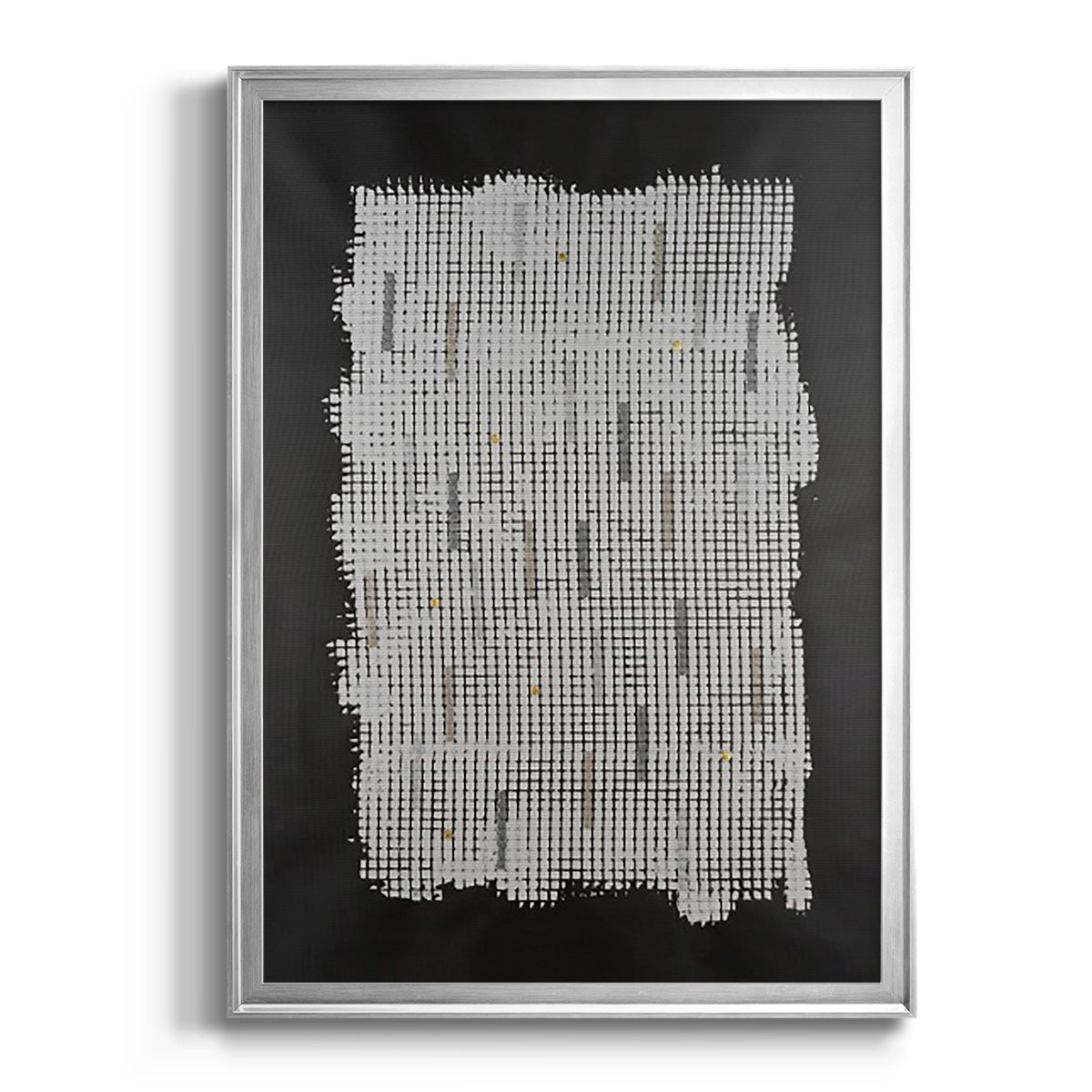 Bits & Bytes II - Modern Framed Canvas Print