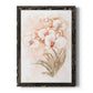 White and Coral Orchid II - Premium Canvas Framed in Barnwood - Ready to Hang