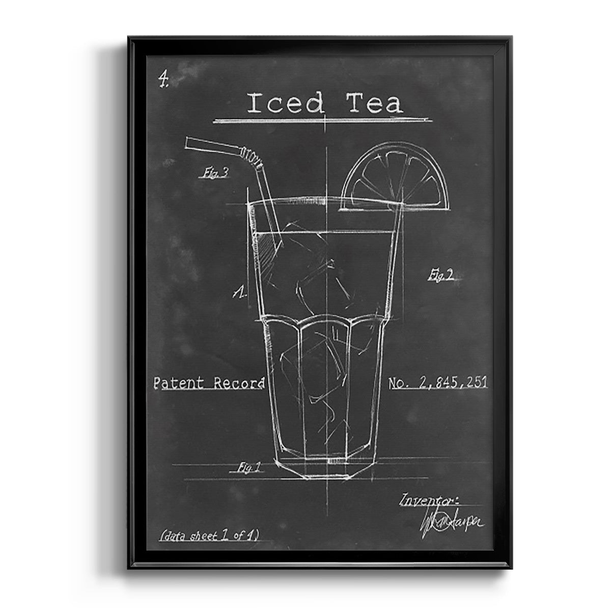 Morning Routine III - Modern Framed Canvas Print