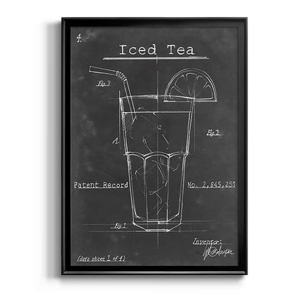 Morning Routine III - Modern Framed Canvas Print
