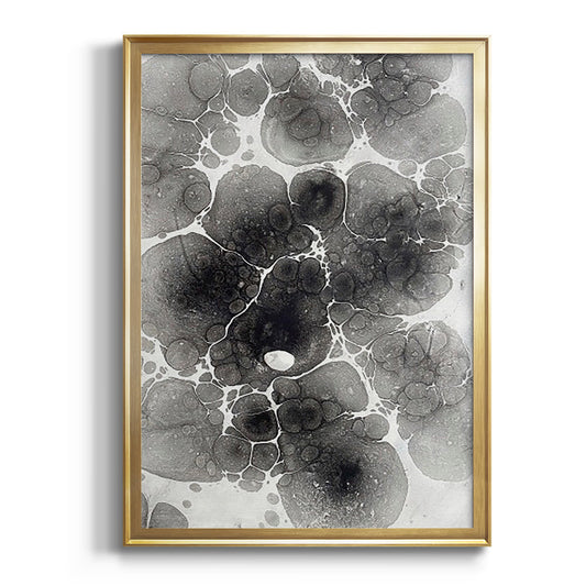 Marbling XIV - Modern Framed Canvas Print